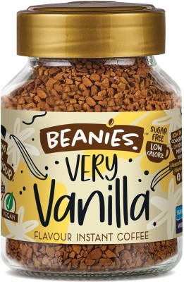 Beanies Very Vanilla Sugar Free Hot & Cold Instant Coffee(50 g, Vanilla Flavoured)