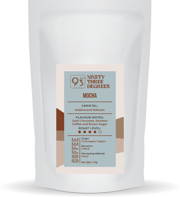 93 TY Degree Coffee Roasters Mocha Mokapot Coffee/ Flavour Notes: Dark Chocolate,Roasted Coffee,& Brown Sugar Roast & Ground Coffee(250 g)