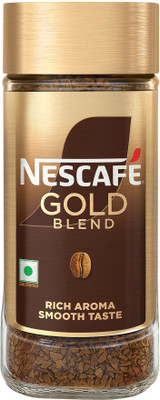 Nescafe Gold Rich and Smooth Coffee Powder Glass Jar Instant Coffee(100 g)