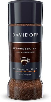 Davidoff Café Espresso 57 Intense Instant Ground Coffee Jar, 100 g Instant Coffee(100 g)