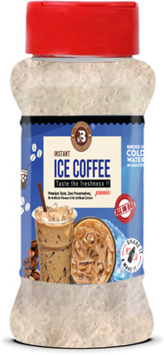 Brew Lab Instant Ice Coffee Premix | Perfect Blend of Quality Coffee Beans Instant Coffee(100 g, Pure Flavoured)