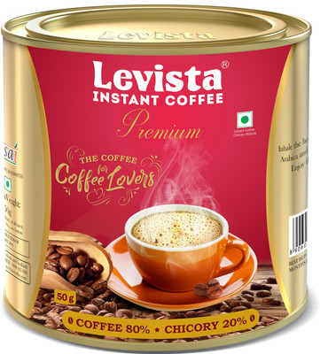 Levista Premium Chicory Mix 80:20 Instant Coffee(50 g)