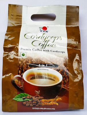 DXN Premix Coffee with Cordyceps Coffee 3 In 1 (Ganoderma Extract ) Instant Coffee(500 g, Chocolate Flavoured)