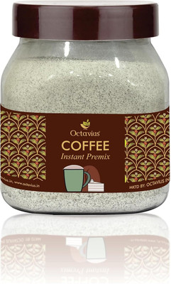 Octavius Instant Coffee Premix - 500 Gm Jar | 1 Min Coffee | 3 In 1 Coffee Sachets Instant Coffee(500 g)