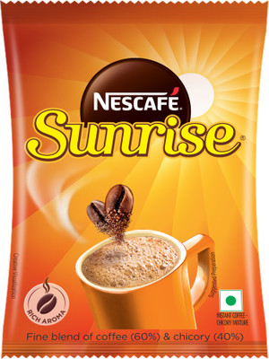 Nescafe Sunrise Powder, Chicory Mix, Pouch Instant Coffee(45 g, Chicory Flavoured)