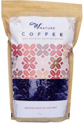 wnature Organic Roasted Arabica Coffee Beans(1 kg)