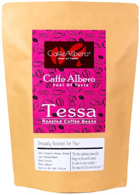 Caffe Albero Tessa Fine Grounded Medium Roast & Ground Coffee for Espresso Machine Roast & Ground Coffee(500 g, Hazelnut Flavoured)