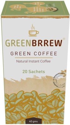 GreenBrrew Natural Green Coffee Extract for Weight Loss, Instant Coffee(60 g, Green Coffee Flavoured)