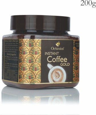 Octavius Gold Instant Coffee -200 Gm Gm Unbreakable Jar Instant Coffee(200 g)