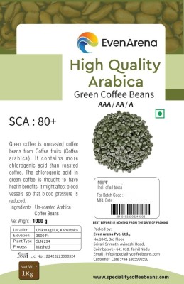 Wellington Arabica Washed-A Coffee Beans(1000 g, Green Coffee Flavoured)