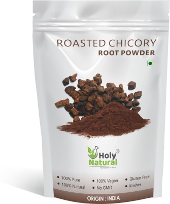 Holy Natural Chicory Root Powder - 1kg, substitute of coffee, Sugar free, Pure and Natural Roast & Ground Coffee(1 kg, Chicory Flavoured)