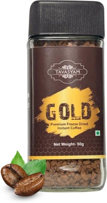 Tavasyam Gold Coffee Powder 50 g Jar | Premium Freeze Dried Instant Coffee(50 g, Pure Flavoured)