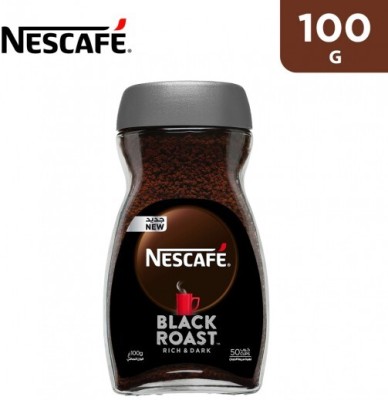 Nescafe Black Roast Rich & Dark (IMPORTED FROM EGYPT) Instant Coffee(100 g, Pure Flavoured)