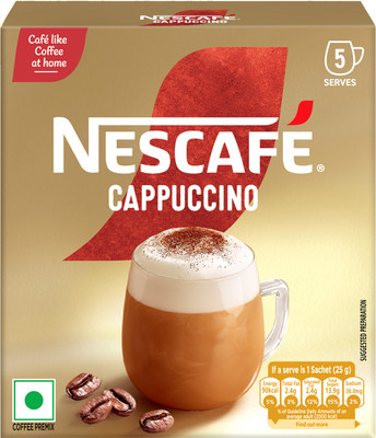 Nescafe Cappuccino Premix Instant Coffee(125 g)