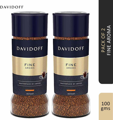 Davidoff Cafe Fine Aroma 100g x 2 Bottles pack - Instant Coffee Instant Coffee(2 x 100 g)