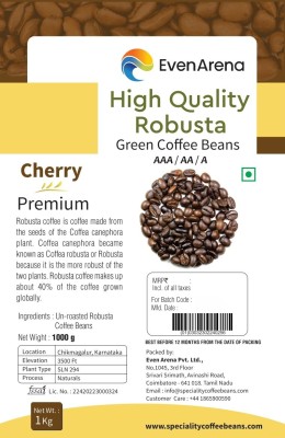 Wellington Robusta Cherry - AA Coffee Beans(1000 g, Green Coffee Flavoured)
