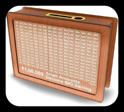 BBG BBG_Money saving bank for kinds 448 Coin Bank(Brown)