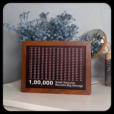 Impexlabh Money saving bank for kinds 29 Coin Bank(Brown)