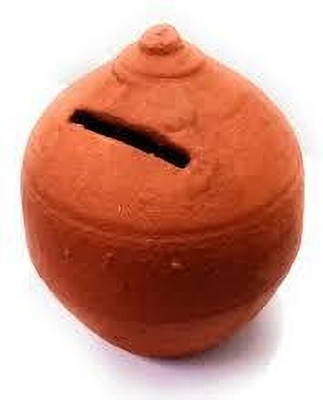 JKB TRADERS PACK OF 1 PCS Coin Bank Coin Bank(Brown)