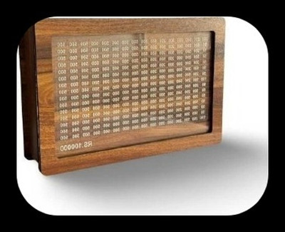 Impexlabh Money saving bank for kinds 560 Coin Bank(Brown)