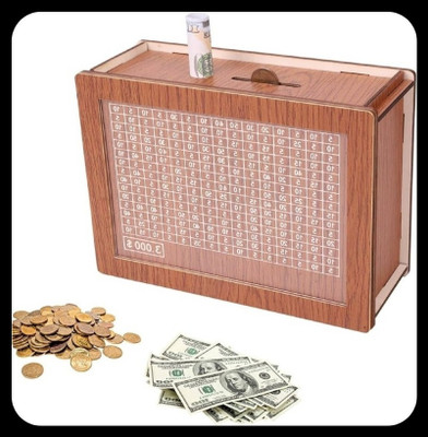 BBG BBG_Money saving bank for kinds 534 Coin Bank(Brown)