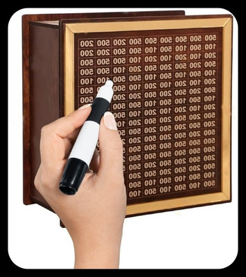 BBG BBG_Money saving bank for kinds 21 Coin Bank(Brown)