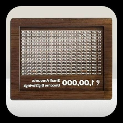 KVR CRAFT Money saving bank for kinds 408-M1 Coin Bank(Brown)