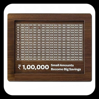 Impexlabh Money saving bank for kinds 23 Coin Bank(Brown)