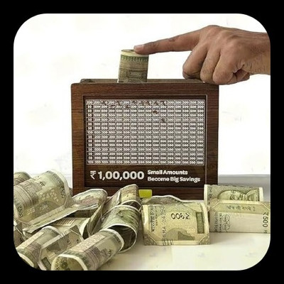 Impexlabh Money saving bank for kinds 07 Coin Bank(Brown)