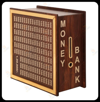 BBG BBG_Money saving bank for kinds 74 Coin Bank(Brown)