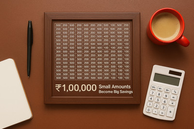Habit Hom Money Bank 100000 – Secure Wooden Saving Box with Lock Coin Bank(Brown)