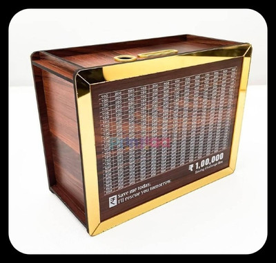 BBG BBG_Money saving bank for kinds 98 Coin Bank(Brown)