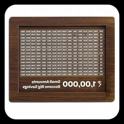 labh Money saving bank for kinds 104 Coin Bank(Brown)