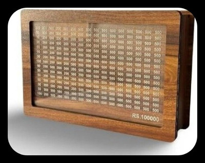 BBG BBG_Money saving bank for kinds 61 Coin Bank(Brown)
