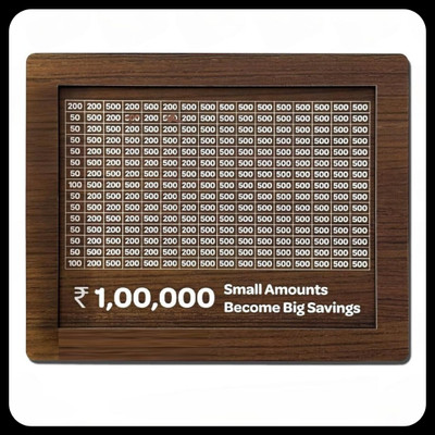 Impexlabh Money saving bank for kinds 557 Coin Bank(Brown)