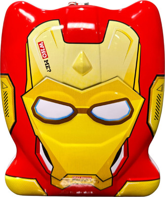SAI SAMRUDH ENTERPRISES Robot Cartoon Metal Coin Bank(Red)
