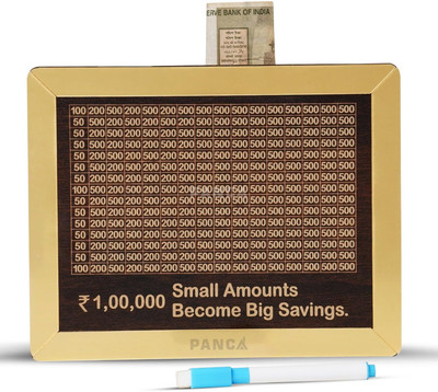 DHAGO GOLDEN BOX * 01 Wooden Money Clip(brown)