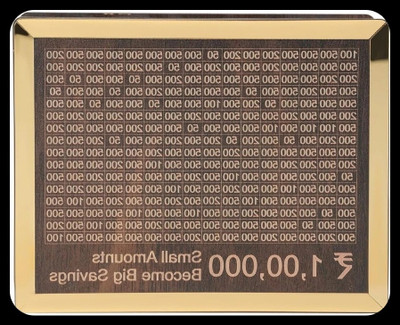 Impexlabh Money saving bank for kinds 515 Coin Bank(Brown)