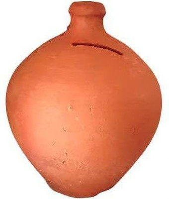 AK traders Hand Made Coin Bank-GY Coin Bank(Brown)