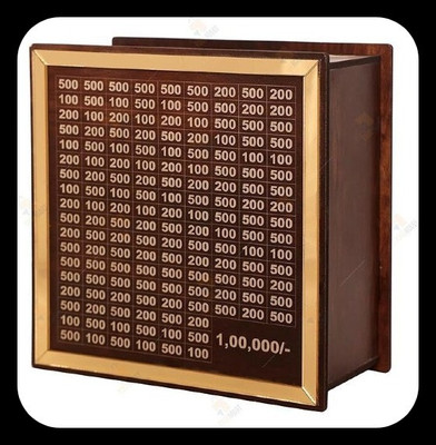 Impexlabh Money saving bank for kinds 238 Coin Bank(Brown)