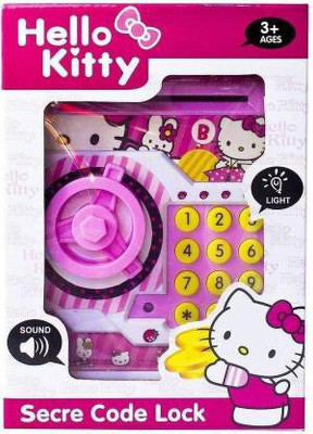 BMT Mini Piggy Bank Safe Box Money Coin ATM Bank Toy ATM Machine Coin Bank(Pink)