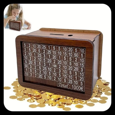 BBG BBG_Money saving bank for kinds 194 Coin Bank(Brown)