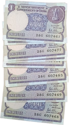 RLS Rare Big coin one Rupee 10 Note Mixed year Note top Condition Coin Bank(Multicolor)