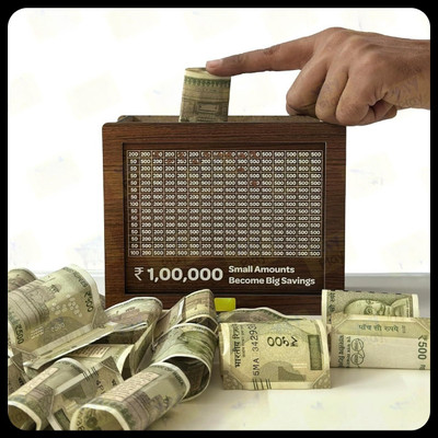 Impexlabh Money saving bank for kinds 247 Coin Bank(Brown)