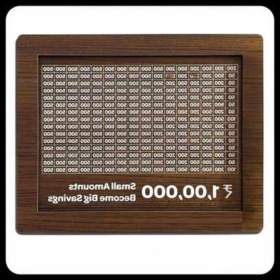 Impexlabh Money saving bank for kinds 451 Coin Bank(Brown)