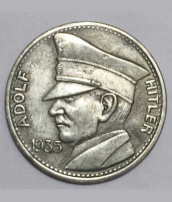 Vkcoins Big ⭐ 1935⭐ 5RM ⭐ Adolf⭐ Hitlar ⭐old ⭐ Germany 5 Mark Rare Coin Modern Coin Collection(1 Coins)