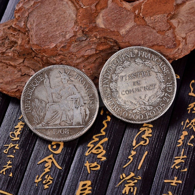 newway Piastre De Commerce 1908 Collectible Rare Fancy Medieval Coin Collection(1 Coins)
