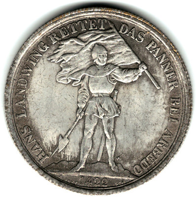 HARIOMCOIN 1869 - HANS LANDWINGS RARE COPPER-NICKLE COIN - WT. 21.25 GRAM Ancient Coin Collection(1 Coins)