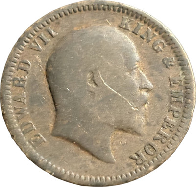 NUMISG 1903 Quarter Anna Edward VII X Rare British India Coin Medieval Coin Collection(1 Coins)