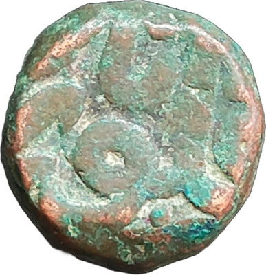 ANTIQUEWAY Extremely Rare Akbar Dam 975AH-1568ADNarnol Mint Full Date Visible Mughal Empire Medieval Coin Collection(1 Coins)